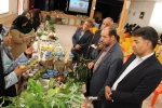 بازدیداعضای شورای شهر نجف آباد ودهیارحاجی آباد از نمایشگاه گیاهان دارویی آموزشکده ملی مهارت دختران نجف آباد« سمیه»  3