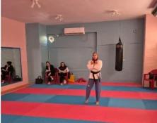 برگزاری مسابقات انتخابی کشوری در رشته تکواندو و کاراته دانشجویان دختر به میزبانی آموزشکده ملی مهارت دختران نجف آباد 4
