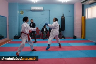 برگزاری مسابقات انتخابی کشوری در رشته تکواندو و کاراته دانشجویان دختر به میزبانی آموزشکده ملی مهارت دختران نجف آباد 6