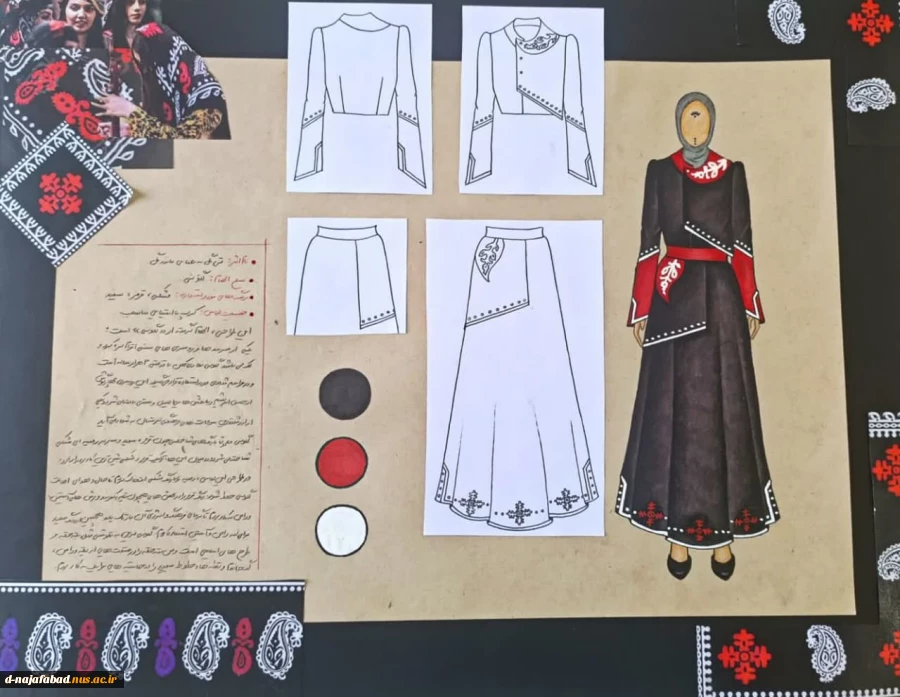 کسب رتبه دوم در نخستین جشنواره ملی مد و لباس زاگرس  توسط  لیلا رهنما دانشجوی کارشناسی پیوسته طراحی لباس آموزشکده ملی مهارت دختران نجف آباد 4