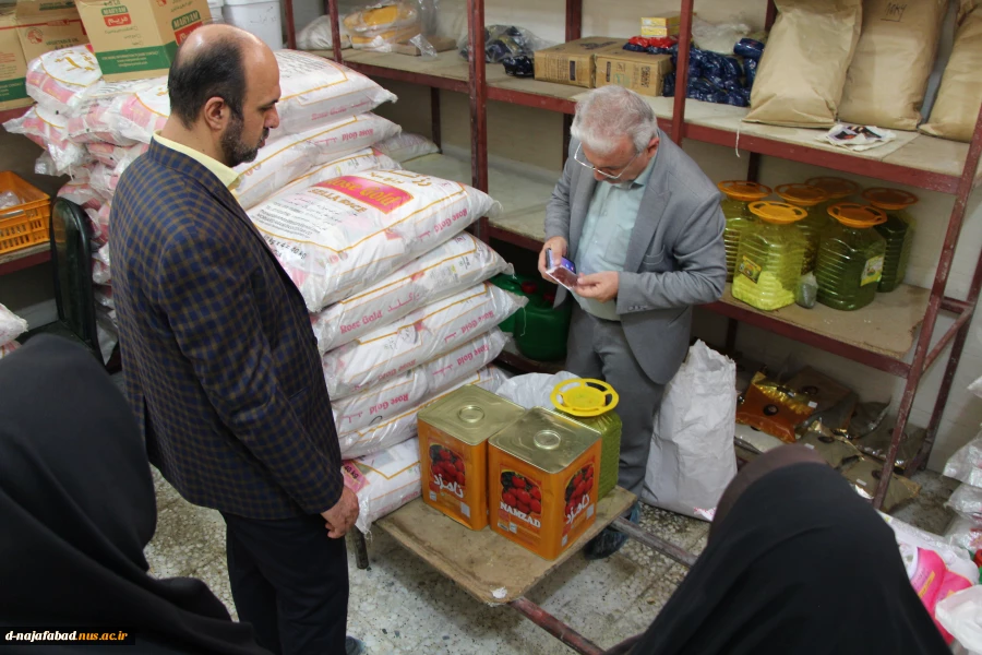 بازدید معاونت دانشجویی و فرهنگی و پژوهشی دانشگاه ملی مهارت اصفهان از آشپزخانه وسرای دانشجوی آموزشکده دختران نجف آباد 3